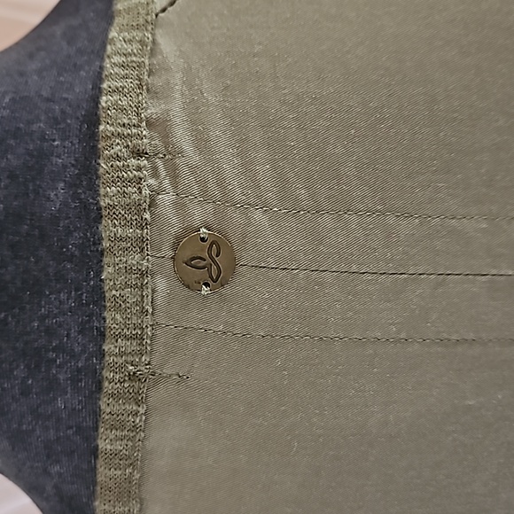 EUC - prAna "Hensley" Dress - Rye/Olive Green - Sz M - Picture 8 of 10